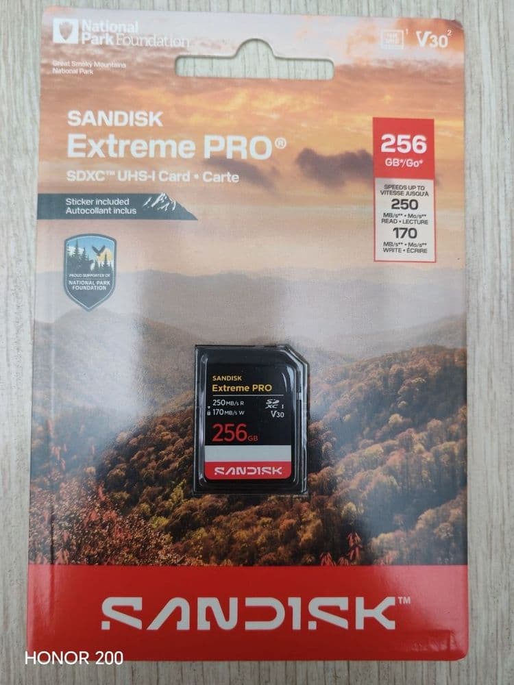 Sandisk extreme pro sd 256gb 250mbs