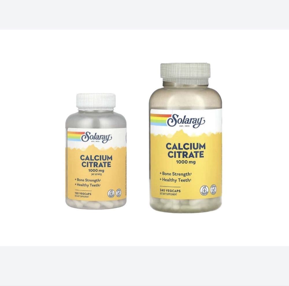 Solaray calcium citrate