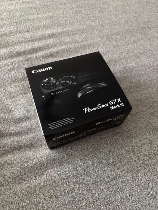 Canon g7x mark 3, открыла и пользовалась всего один раз. Чип имеется