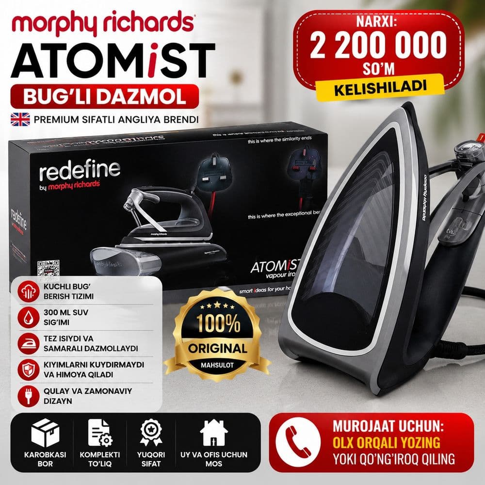 ATOMiST bug'li dazmol