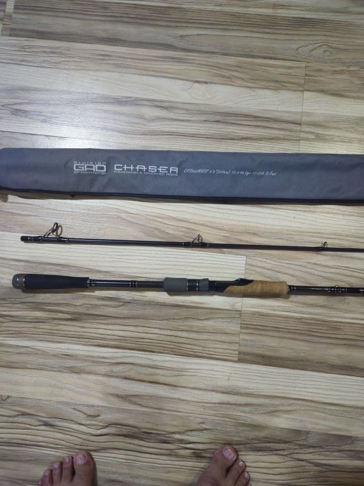 Продается японский спиннинг  Chaser 259 см тест 12*46
