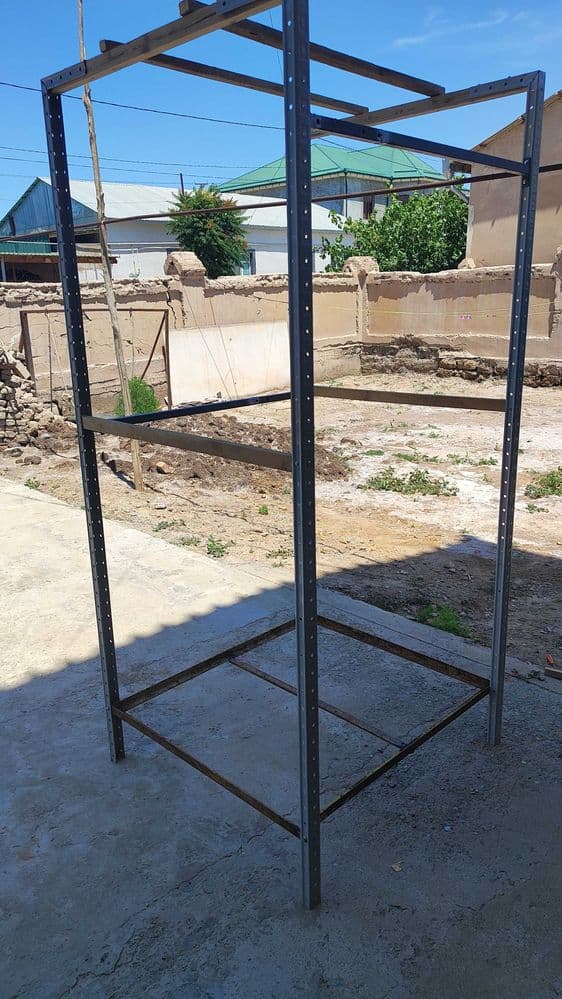 Душ летный из окрашенного  профиля