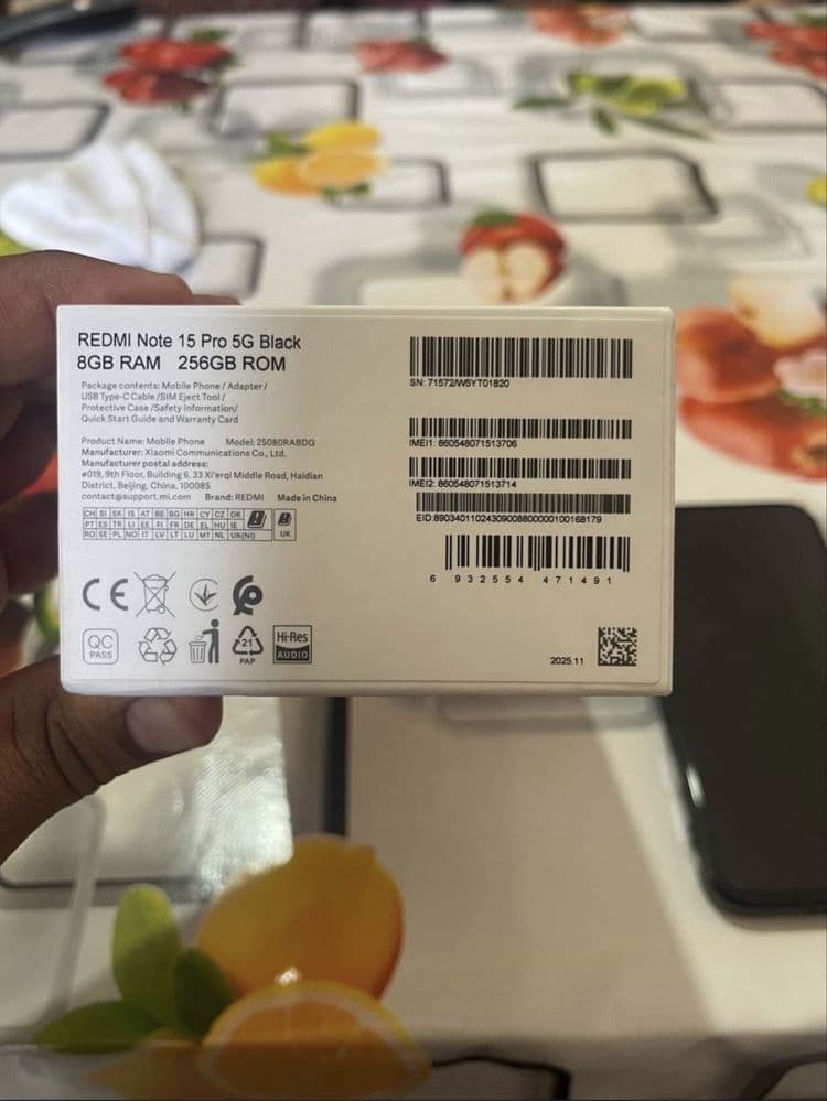 Redmi not 15 pro plus