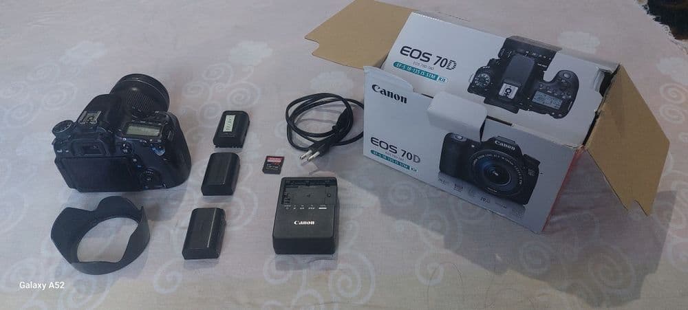 Canon 70 d yangi sotiladi karopka ozro ishlatilgan