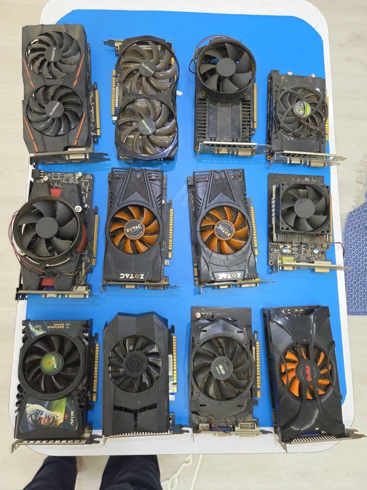 Video karta GTX 550,650 sotiladi