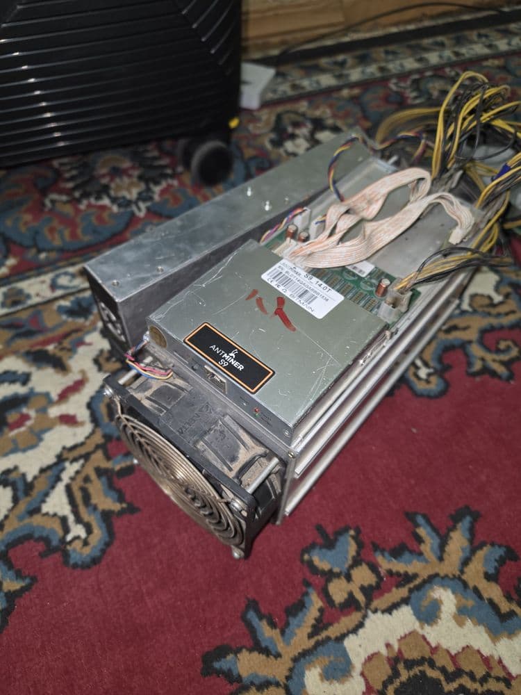 Asic s9, одна рабочая плата