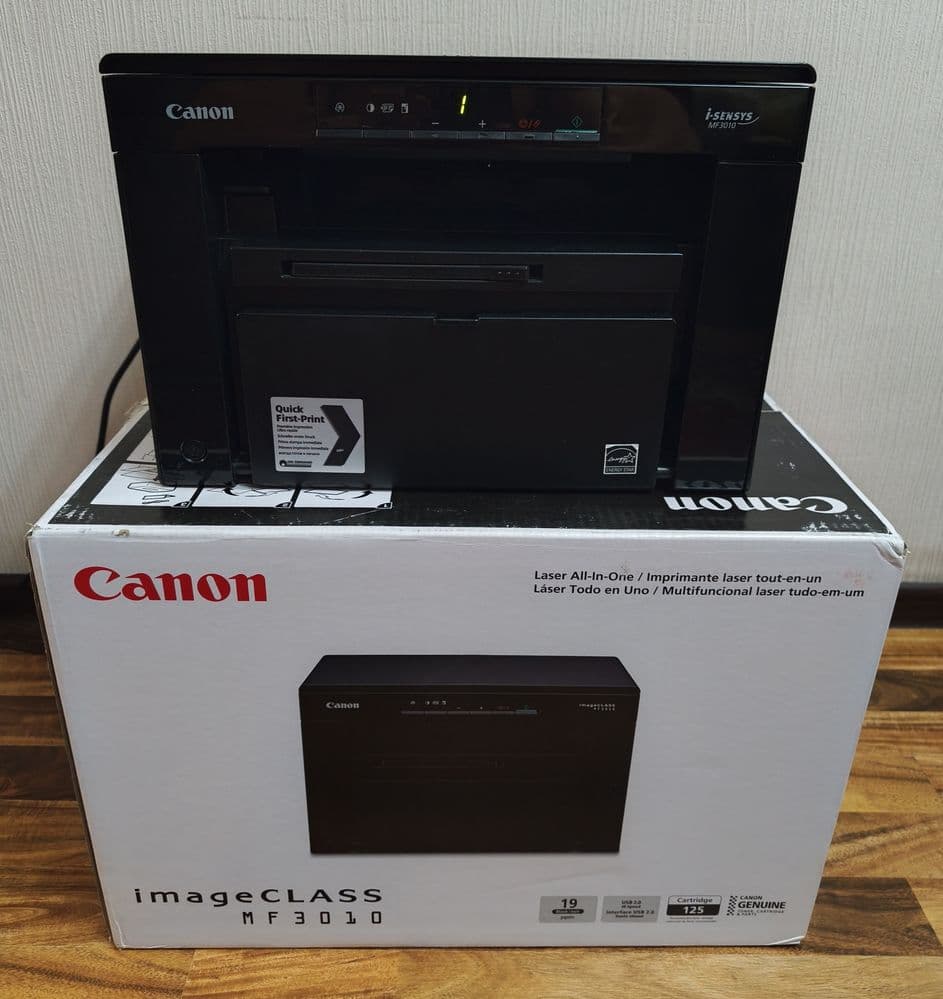 Canon mf3010 МФУ 3в1 принтер,сканер, ксерокопия.