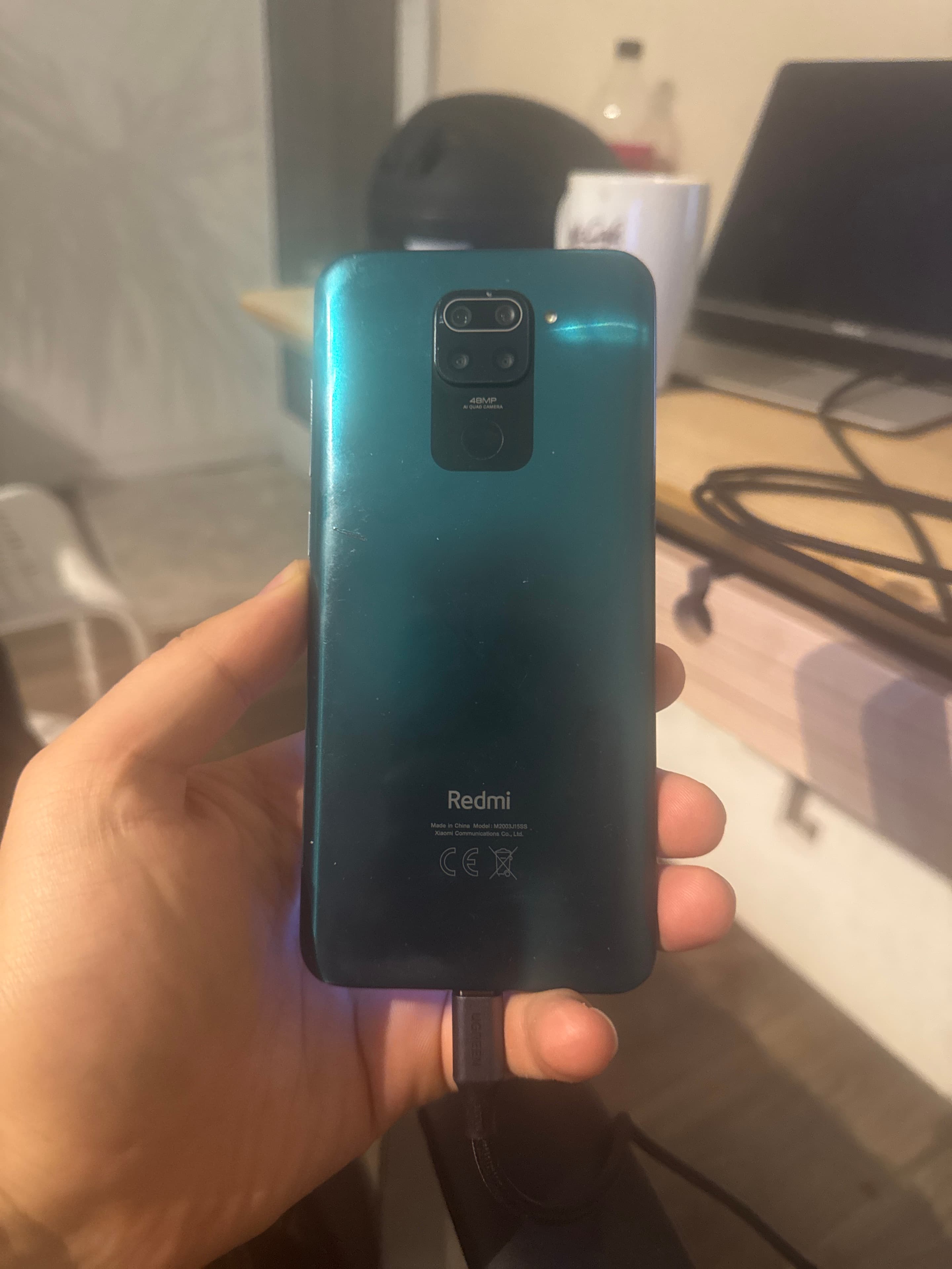 Redmi Smartphone 48MP To'rtta Kamerali Biruzaviy