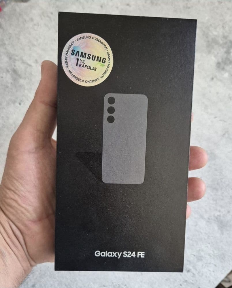 Samsung S24 FE, обмен йук
Коробка документ.