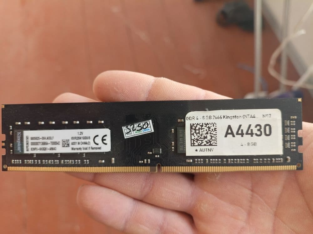 Operativ xotira ddr4 2×8gb 16gb 2666mhz yangi