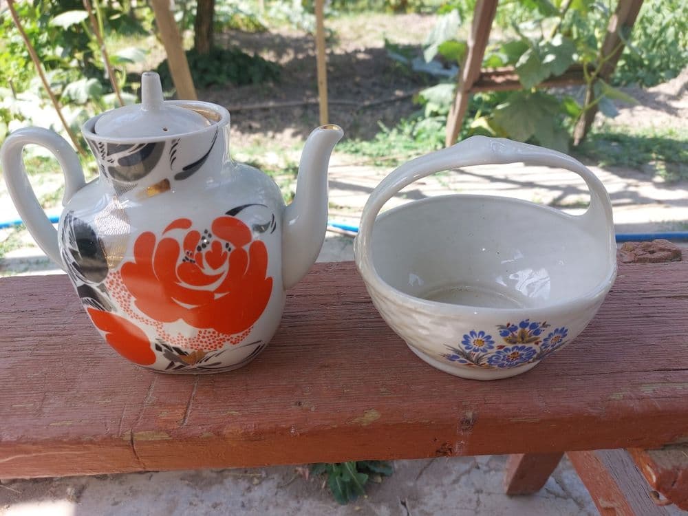 Чайник ЛФЗ и конфетница