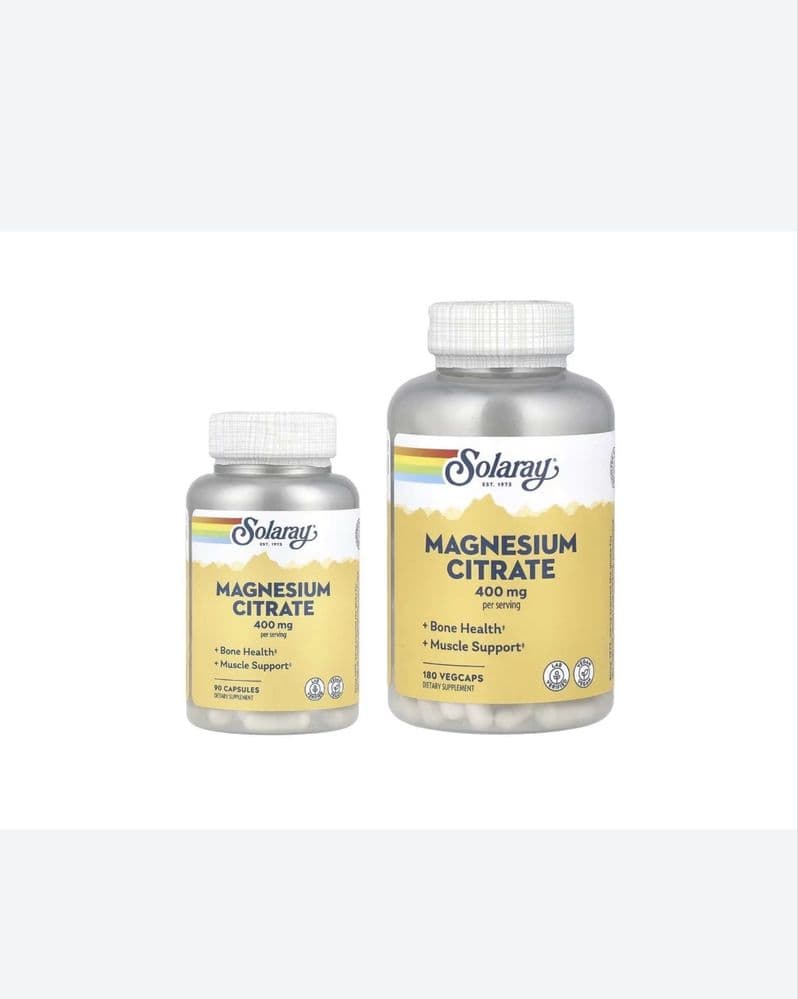 Solaray magnesium citrate magniy sitrat