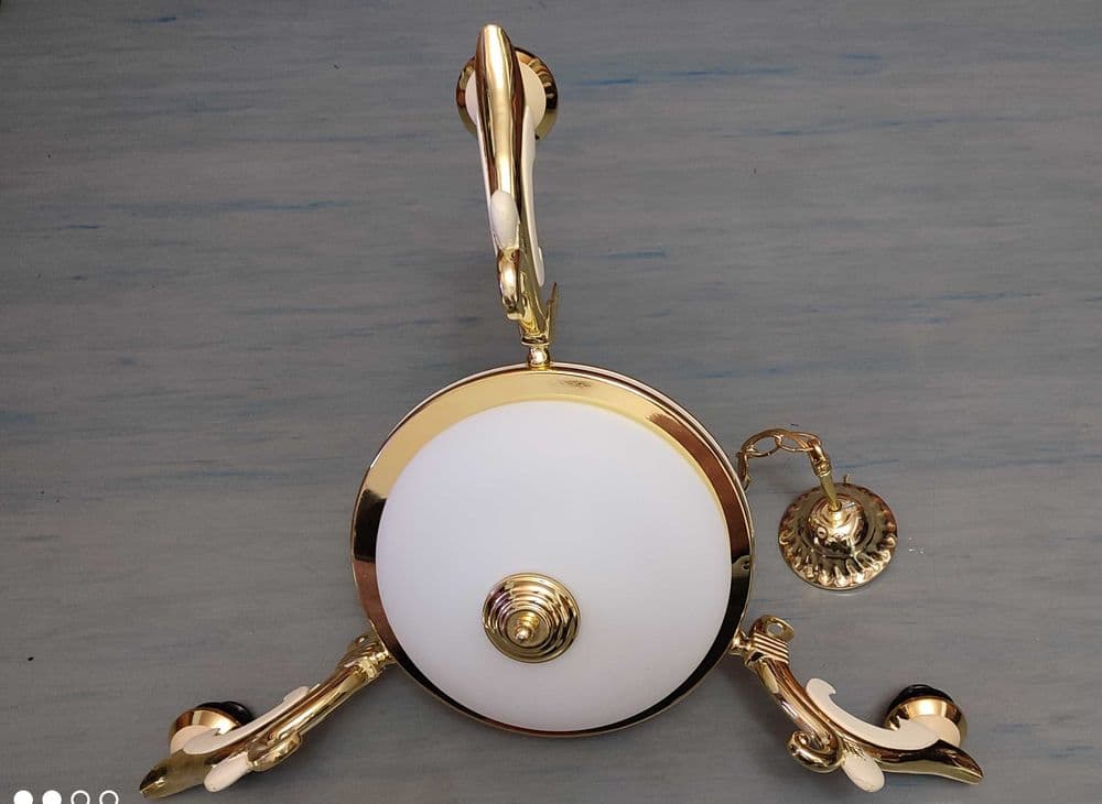 Люстра 3х рожковая (без плафонов)