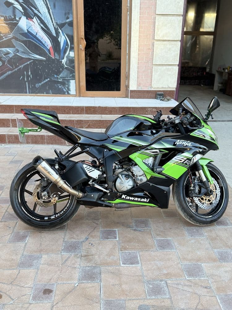 kawasaki zx6r 2017 yil