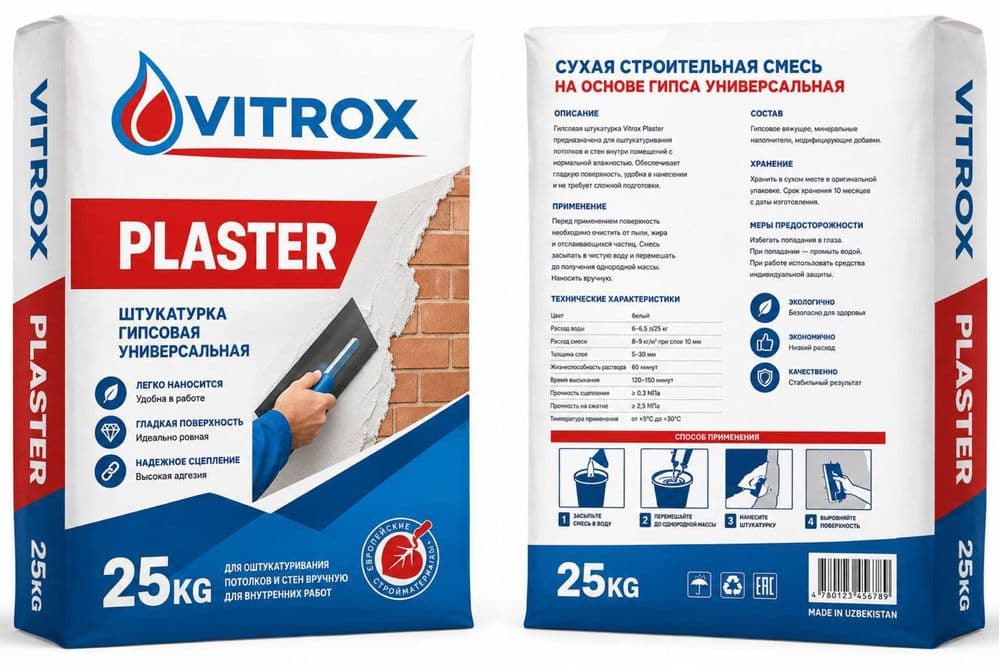 VITROX Rodbon va kafelni kleylari optom narxda