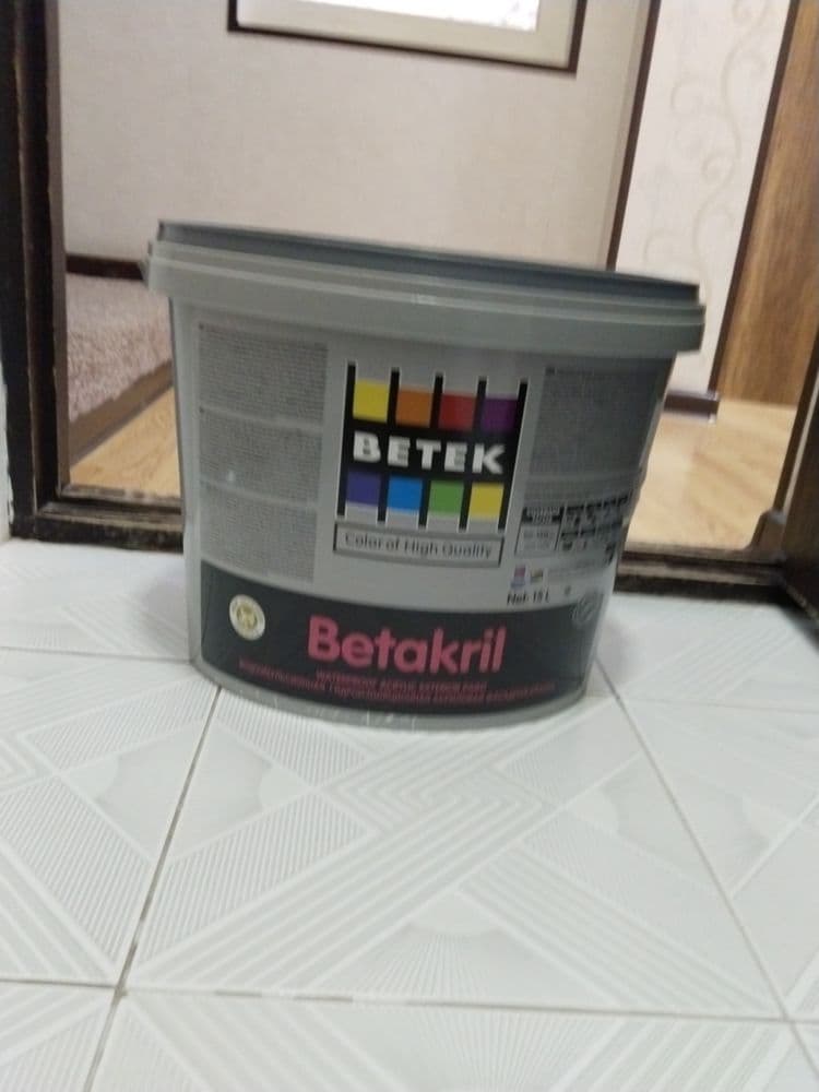 Краска водоэмульсионная BETEK