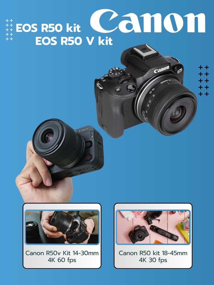 Canon EOS R50 & EOS R50v