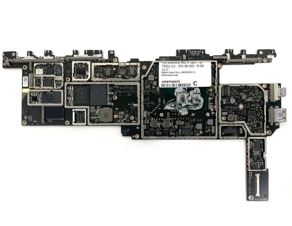 Microsoft Surface 5 pro plus материнская плата 256 GB